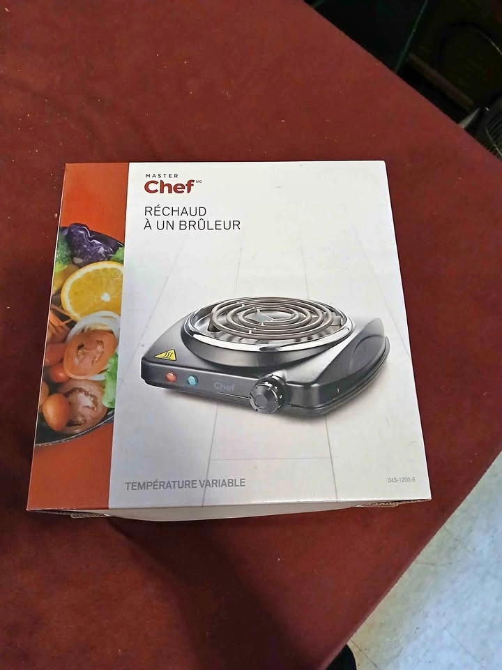 Single burner cook top
