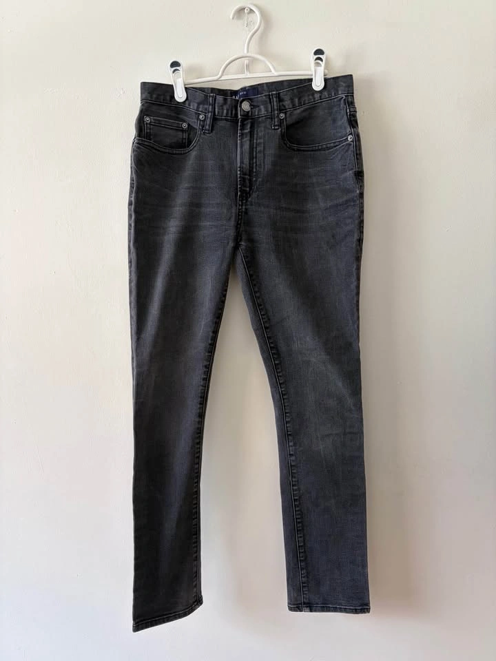 GAP Denim Men’s washed black jeans - photo 4