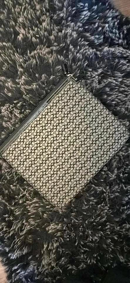 COACH monogram tablet sleeve