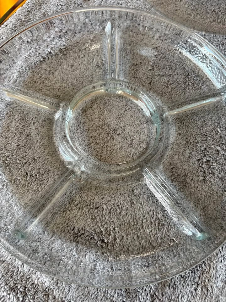 Vintage Pyrex Clear Glass With Cover - photo 3