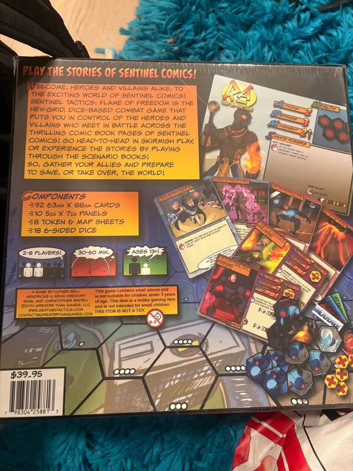 Sentinel Tactics: The Flame of Freedom Board Game - photo 2