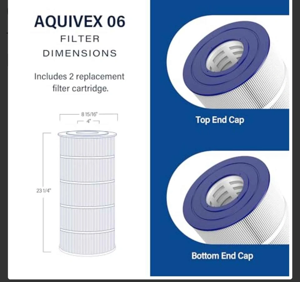 AQUIVEX CX1200RE Pool Filter Cartridge for Hayward StarClear - photo 3