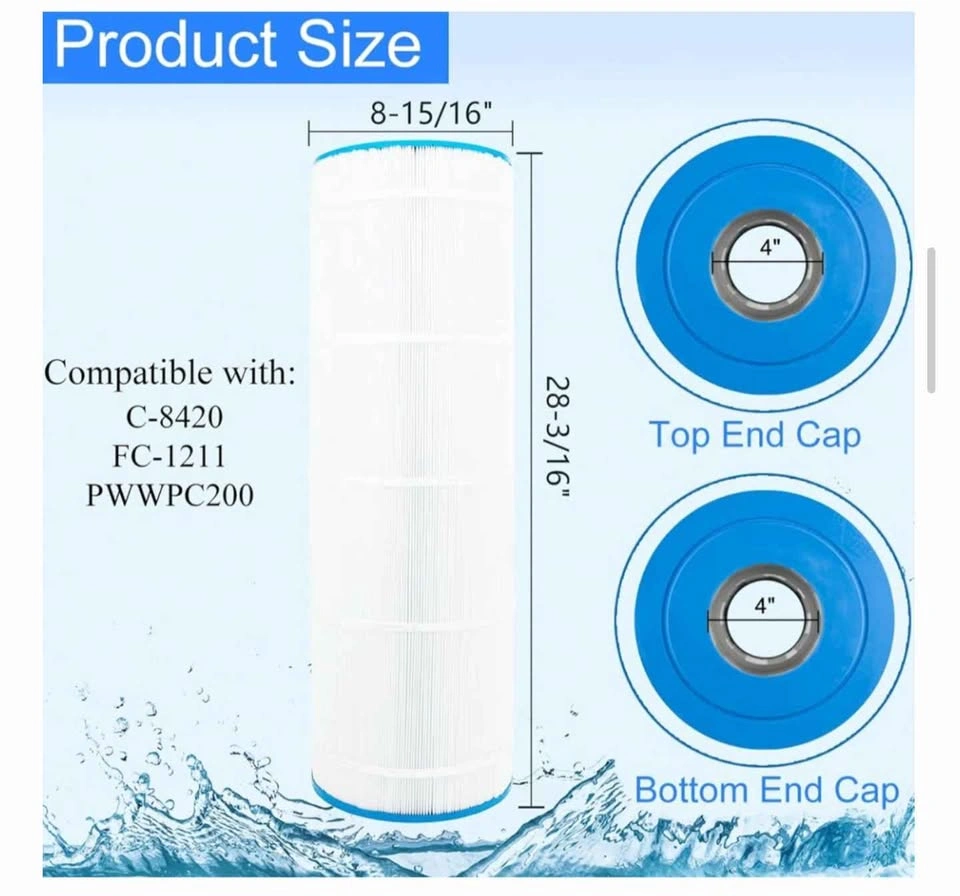 Swimming Pool Filter 2-Pack (C-8420, FC-1211, CX2020RE) - photo 5
