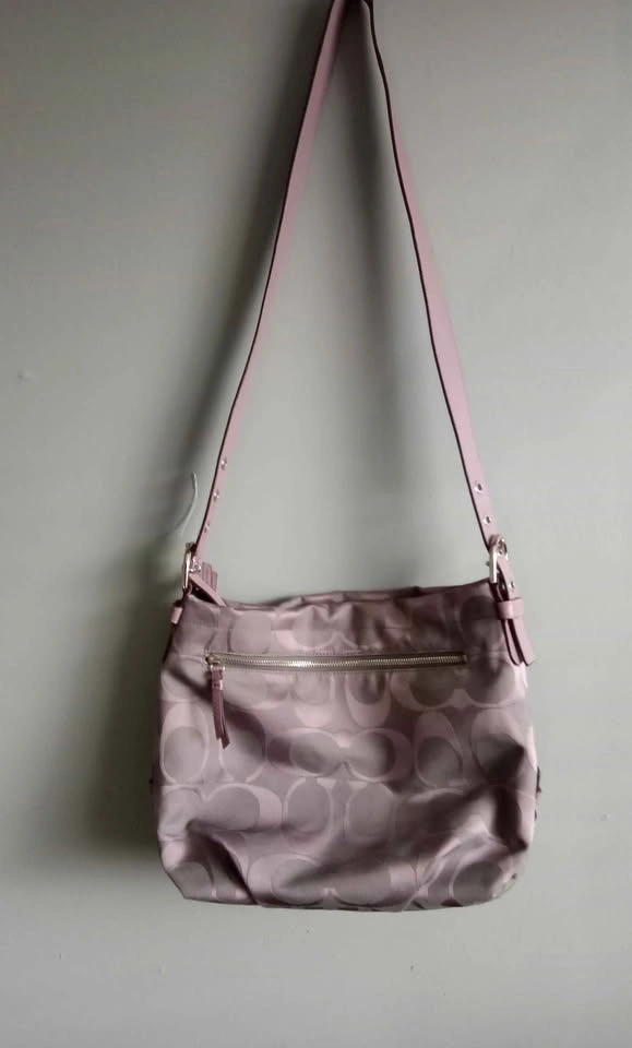Coach Signature Pink Crossbody Bag - photo 2