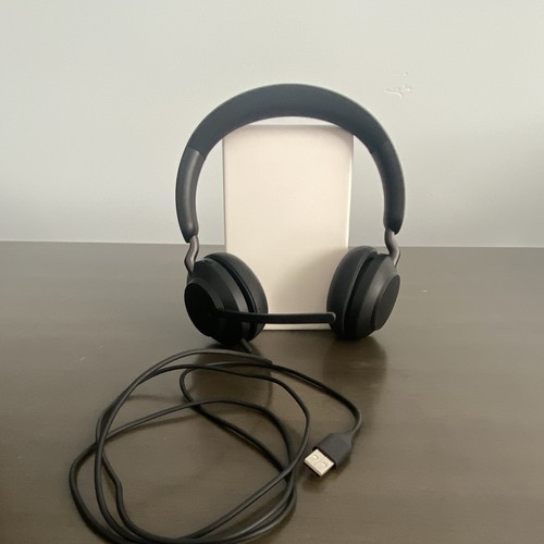 Jabra Evolve2 30 USB Wired On-Ear Headset, Black