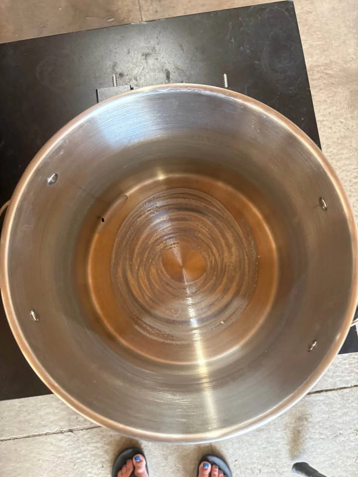 Large Stainless Steel Stock Pot - photo 2