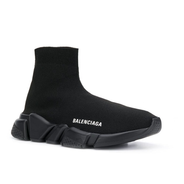 Balenciaga Sock Sneakers – Black – Almost Brand New