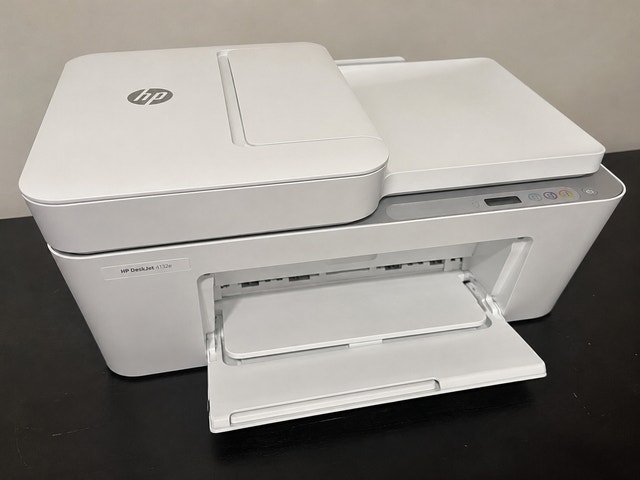 HP DeskJet 4132e Wireless All-in-One Printer – White