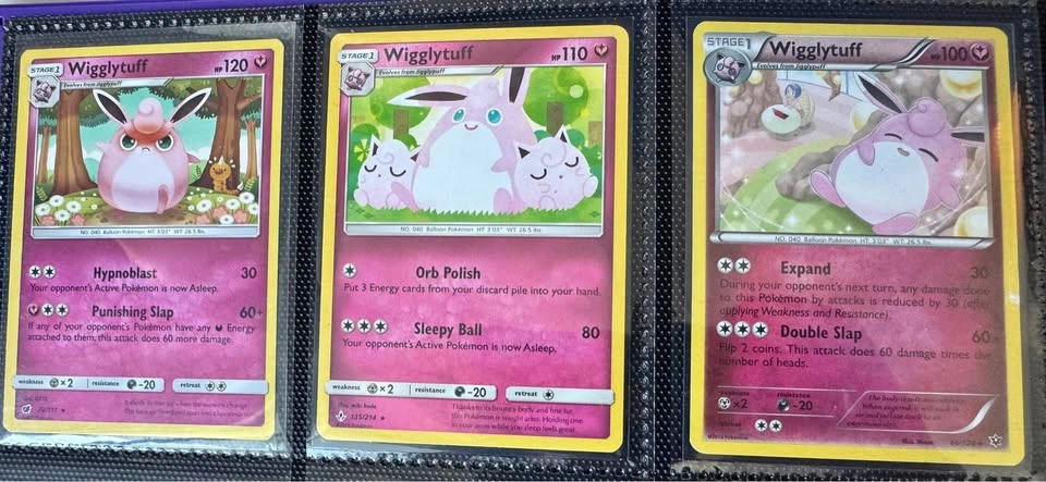 Pokémon wigglytuff cards for sale
