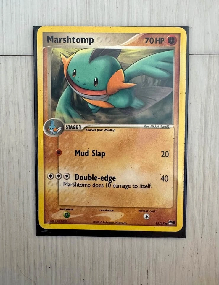 Marshtomp Pokemon card for sale