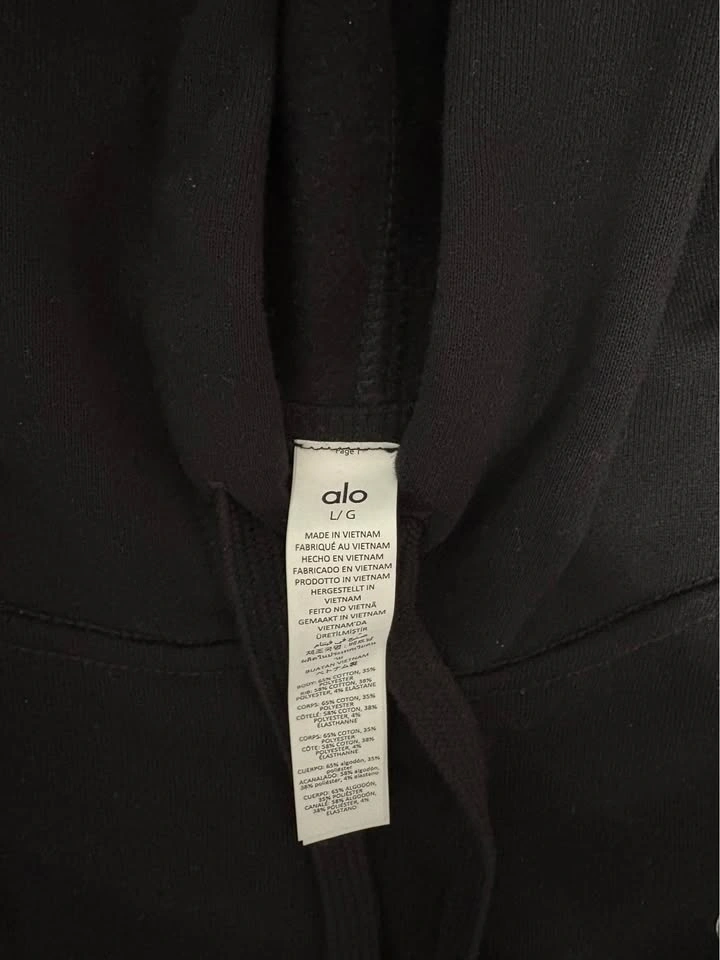 Alo Yoga Accolade Hoodie – Size Large – Worn Once – Like New - photo 3