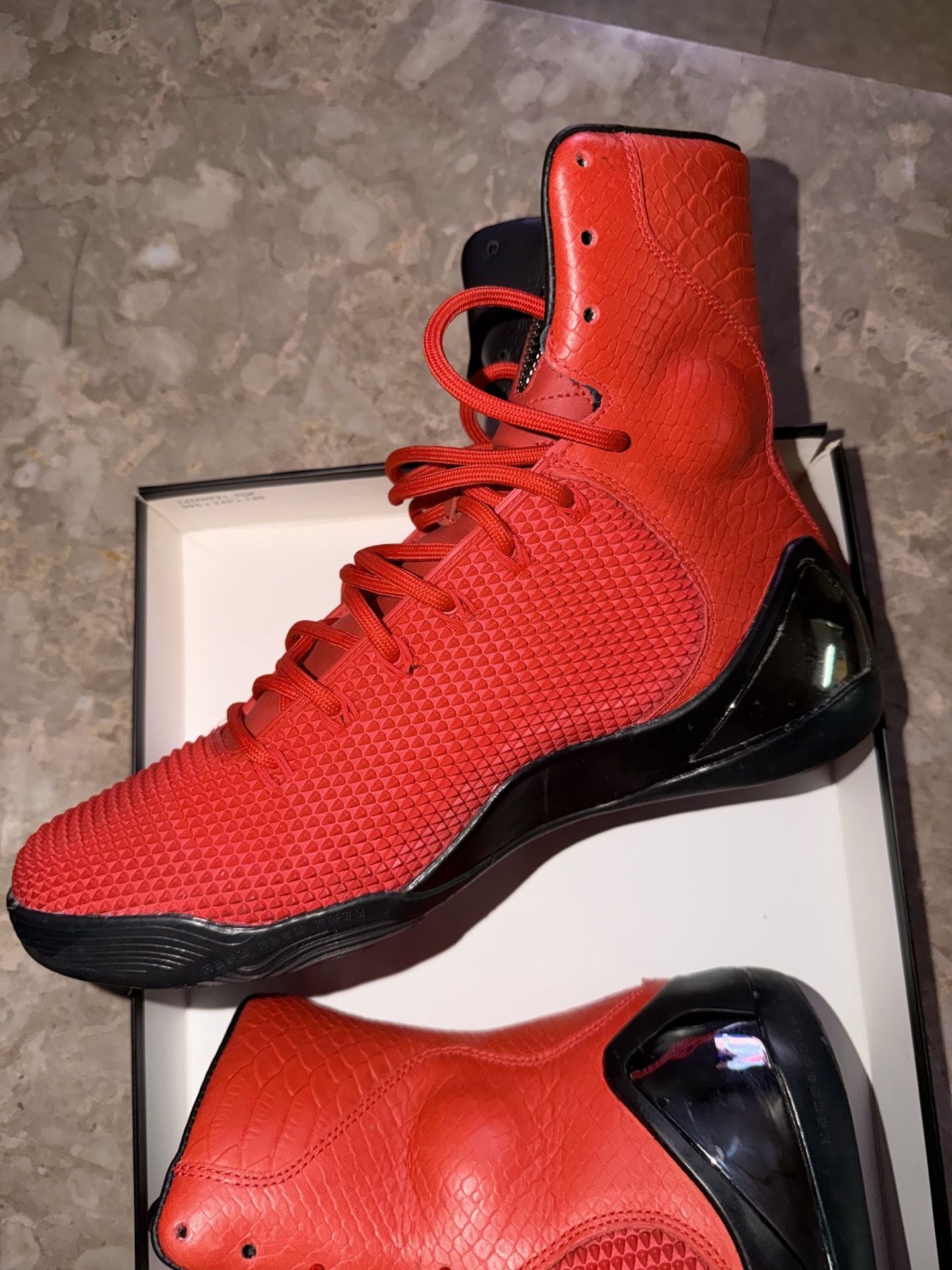 2014 Kobe 9 High KRM EXT Red Mamba Size 8 1/2