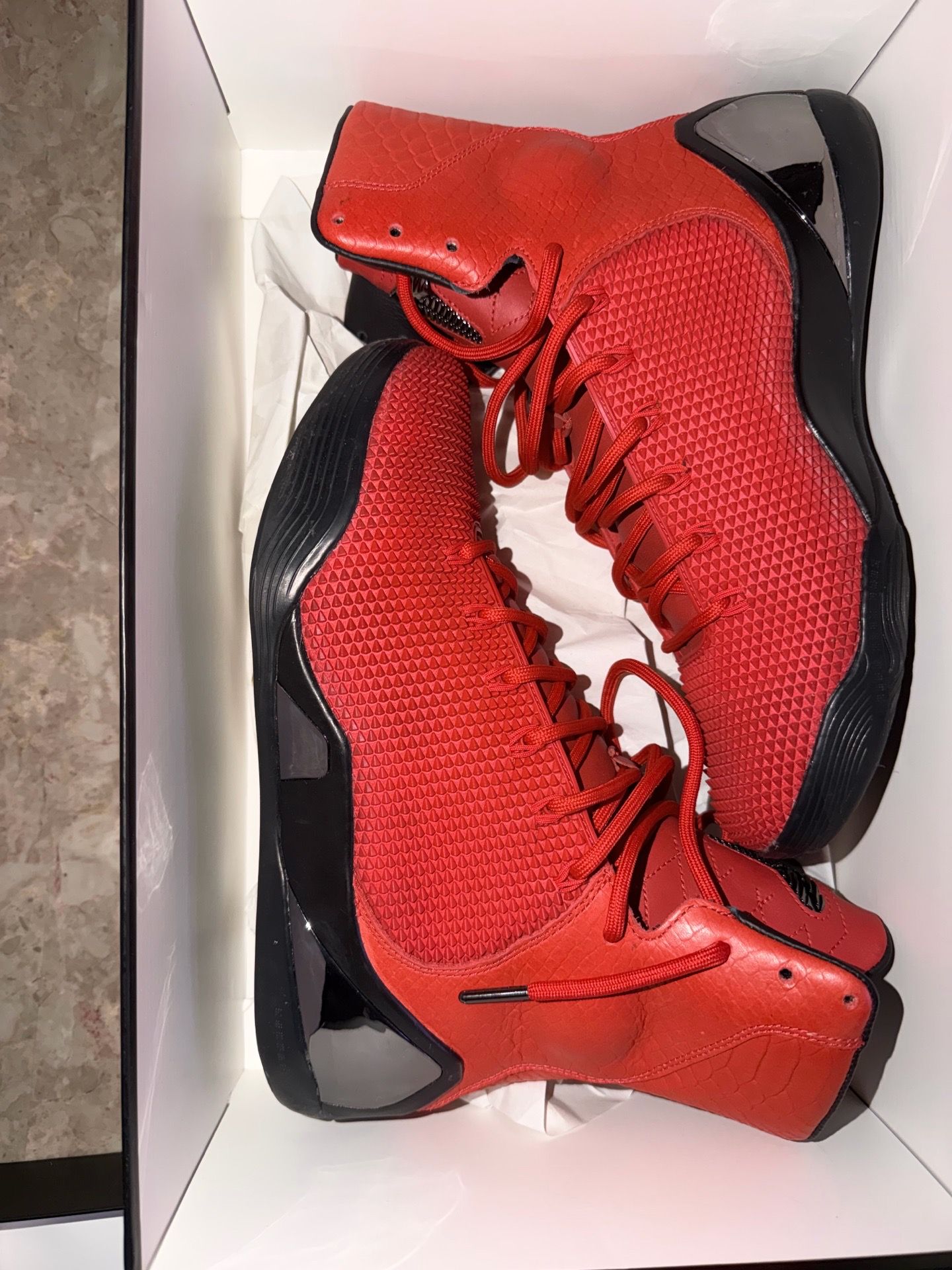 2014 Kobe 9 High KRM EXT Red Mamba Size 8 1/2 - photo 2