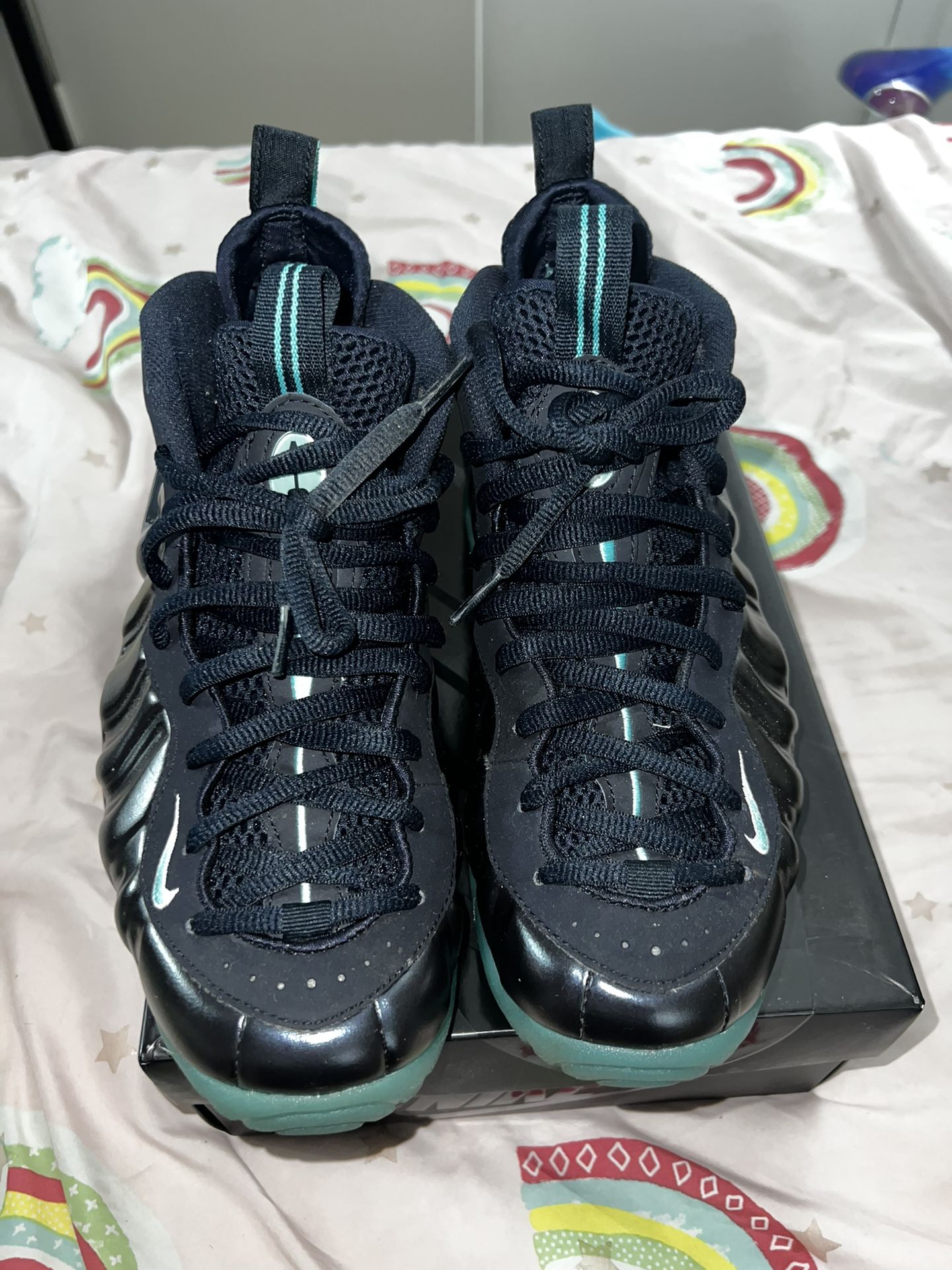 Air Foamposite Pro Dark Obsydian Size 9 - photo 2