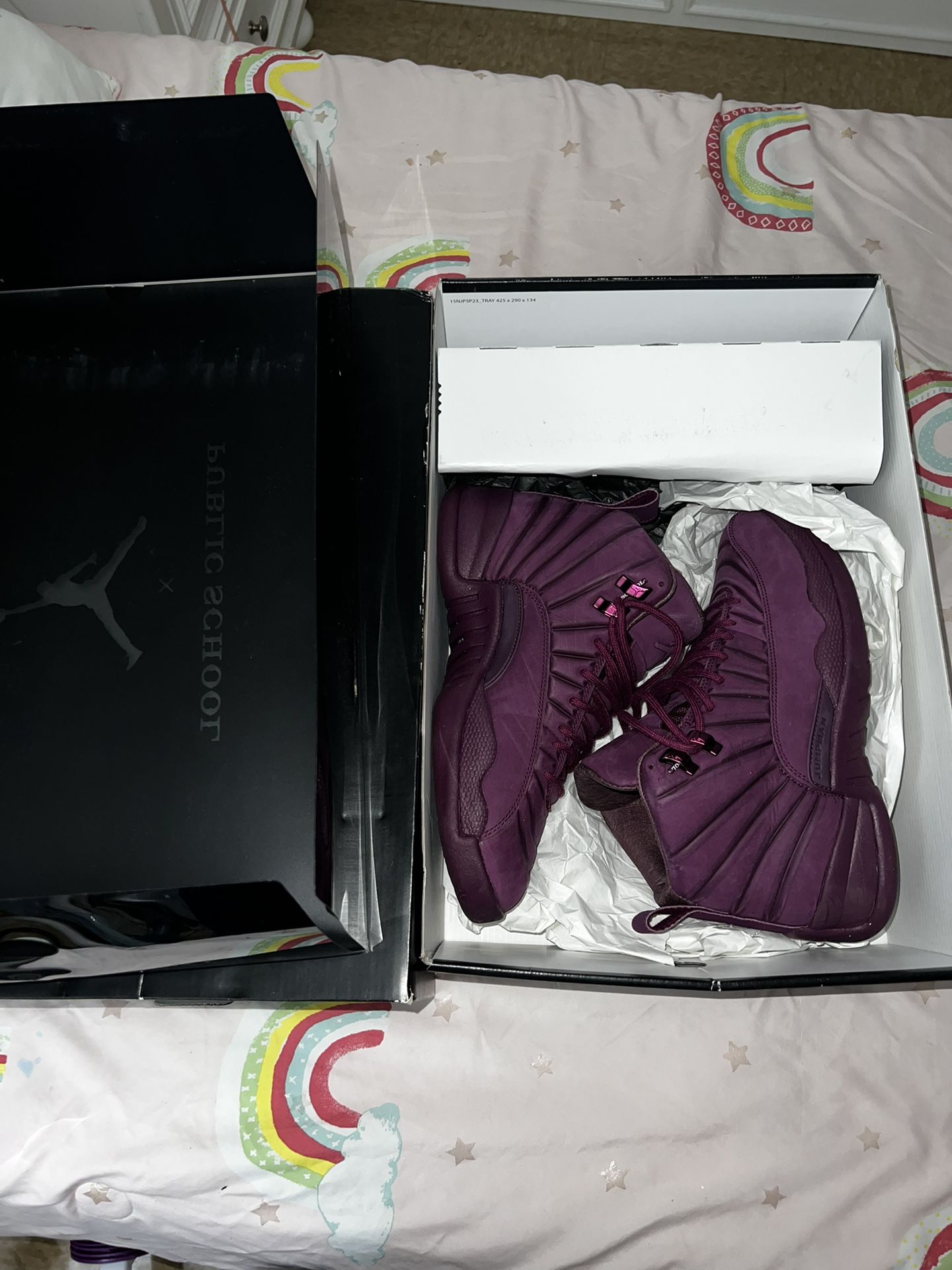 Air Jordan 12 Retro PSNY Paris Bordeaux 8.5 - photo 2