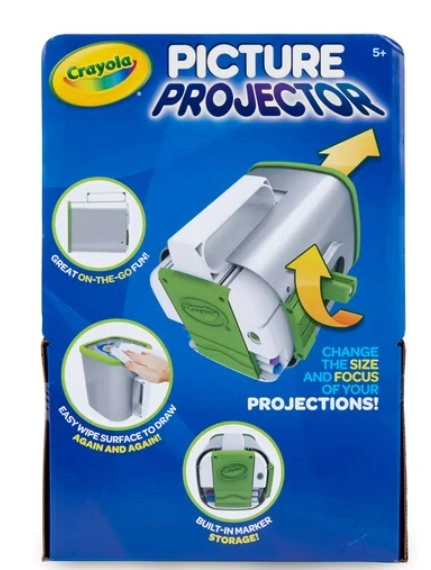 Crayola Picture and Night Light Projector, Child Ages 5 - photo 3