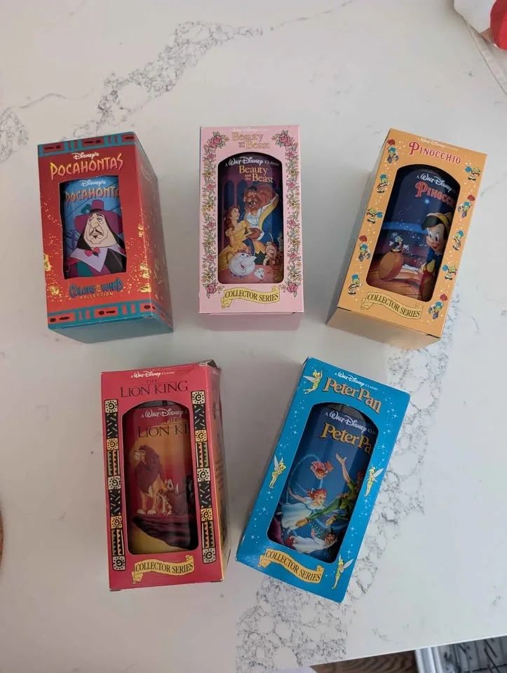 Disney Burger King Glasses x 5 - photo 5