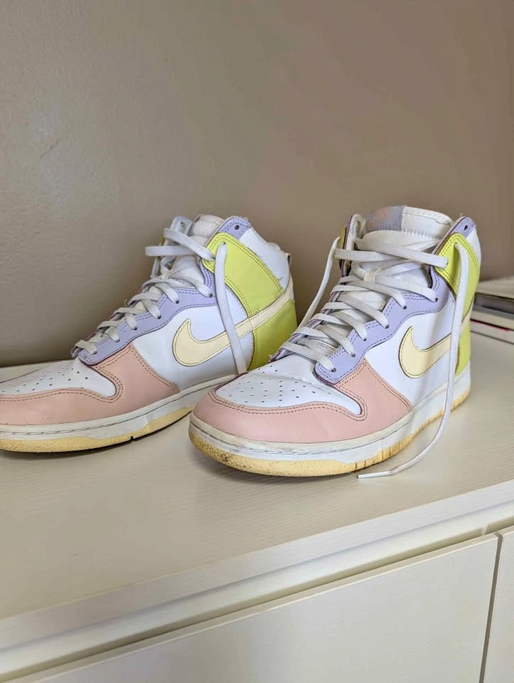 Multi Colored Nike High Tops