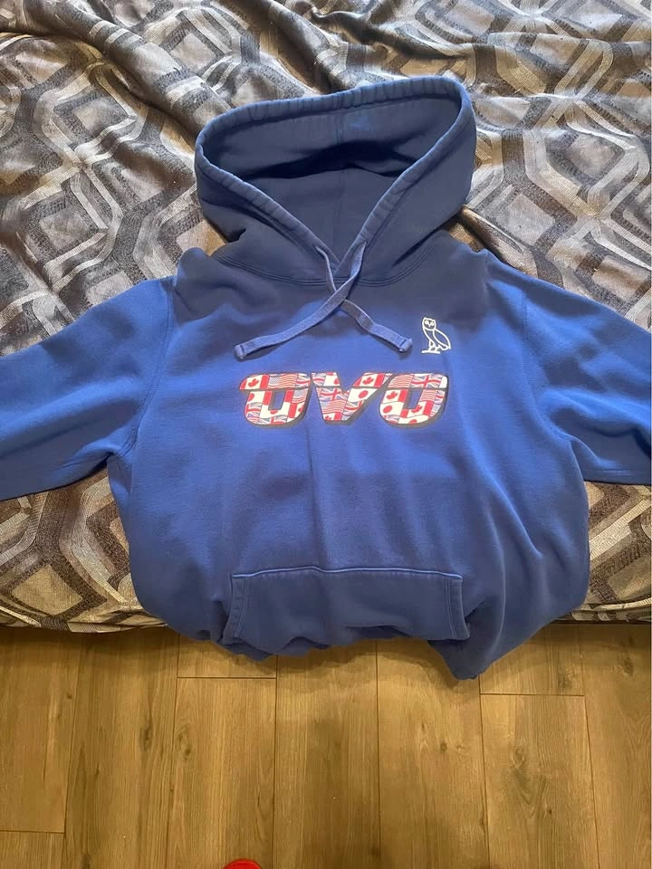 OVO Flag Runner Hoodie size Small