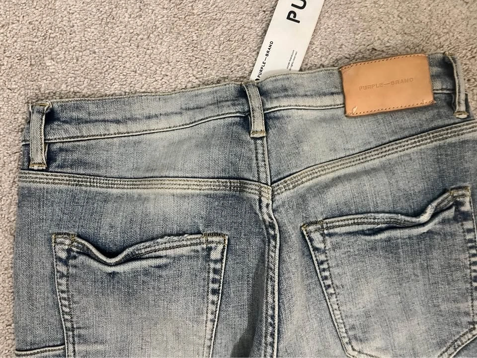Purple jeans - photo 4