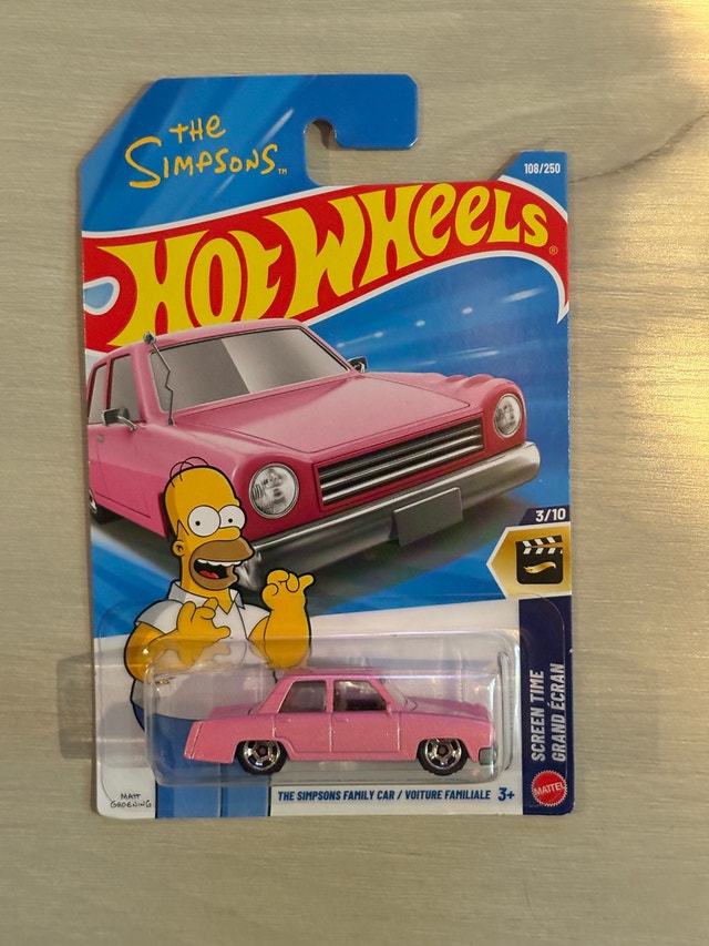 hotwheels the simpsons