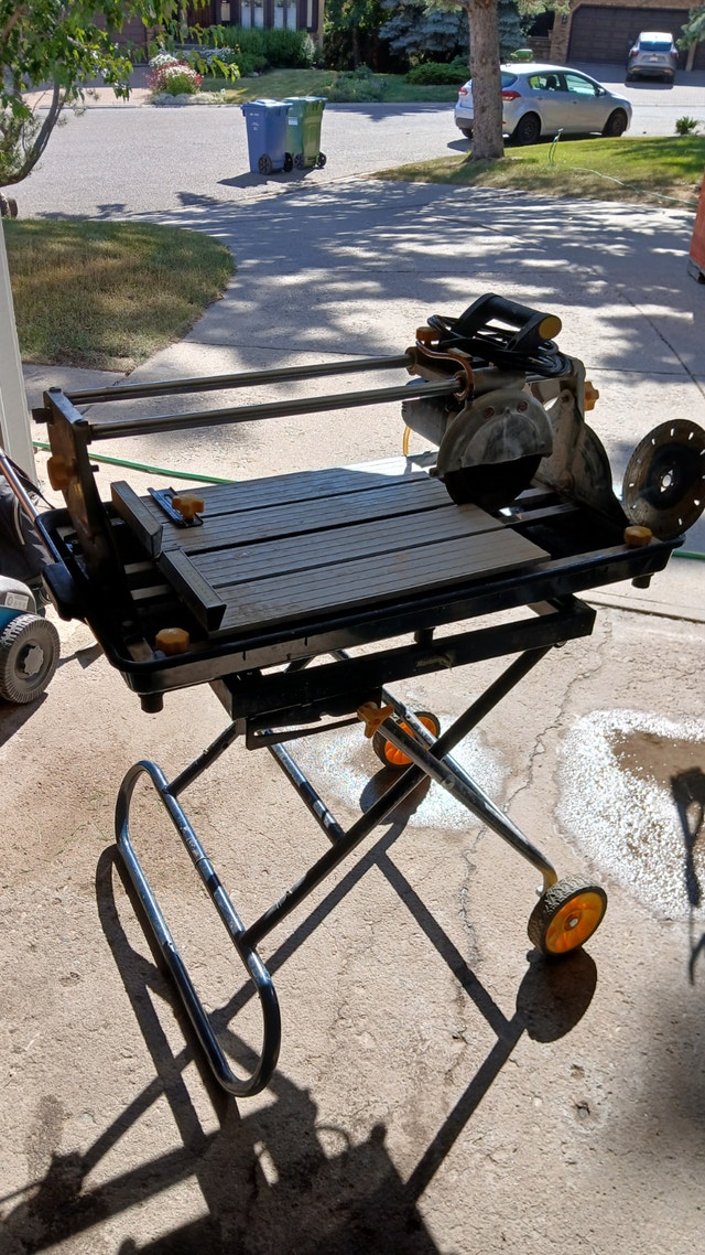 Wet Saw with stand - photo 2