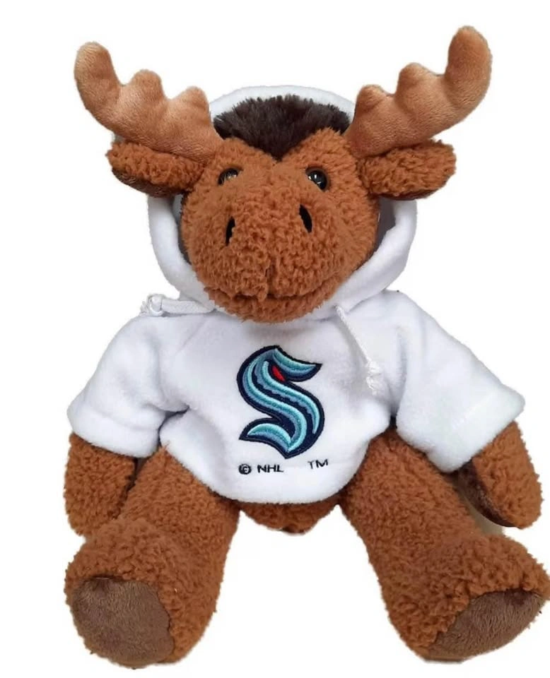 New Seattle Kraken 10 Inch Stuff Toy Moose - photo 2