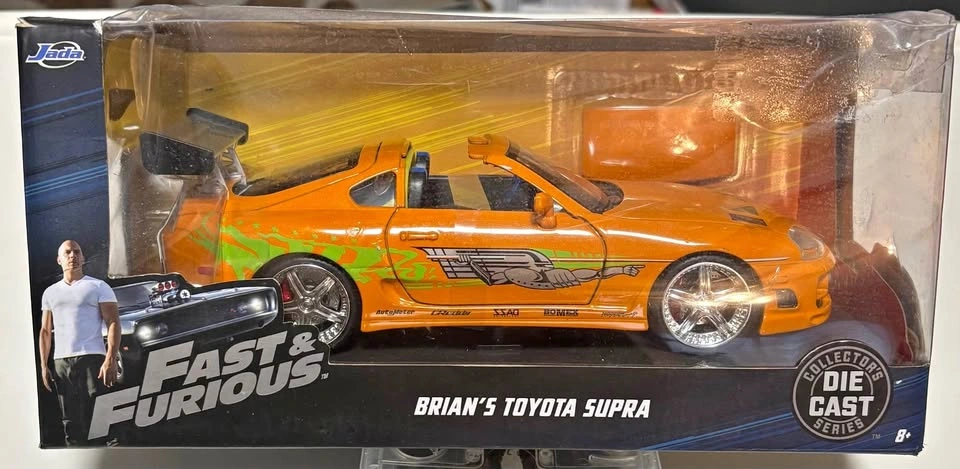 Fast and Furious 1/24 scale cars: Brian’s Supra and Lykan
