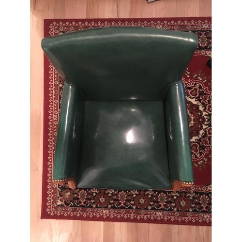 Mid-Century Vintage Emerald Green Armchair - photo 2