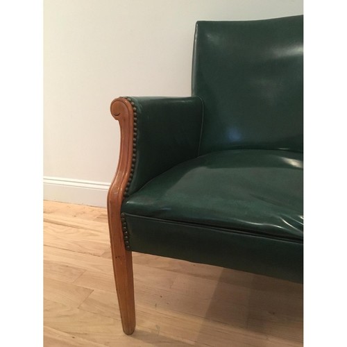 Mid-Century Vintage Emerald Green Armchair - photo 3