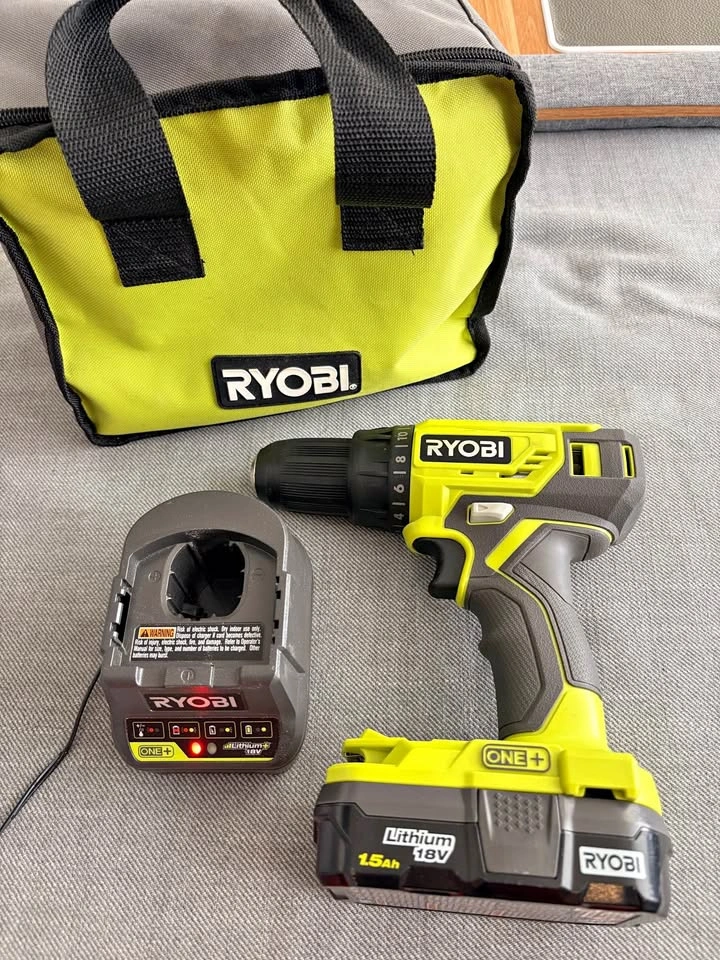 Ryobi ONE+ 18V Drill Driver Kit