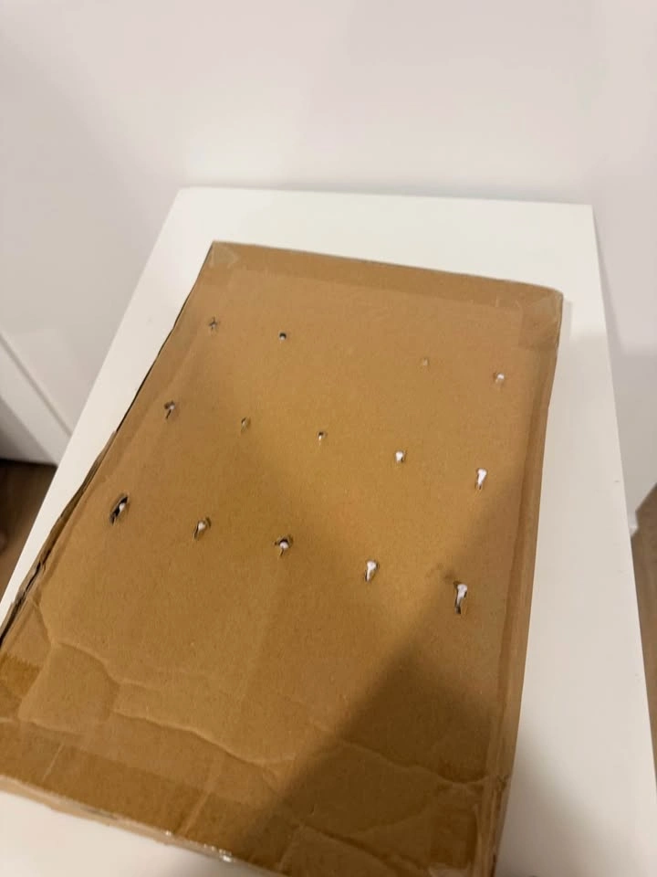 Wooden earrings display stand rack (4 layers) - photo 2