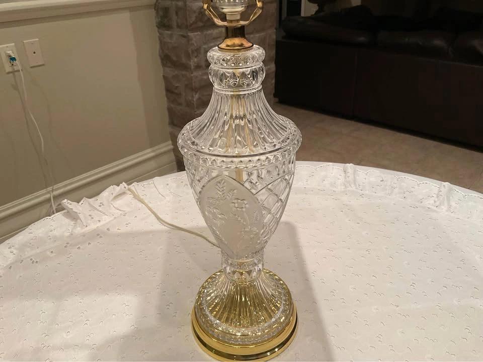 Table Lamp Crystal Traditional Elegance - photo 3