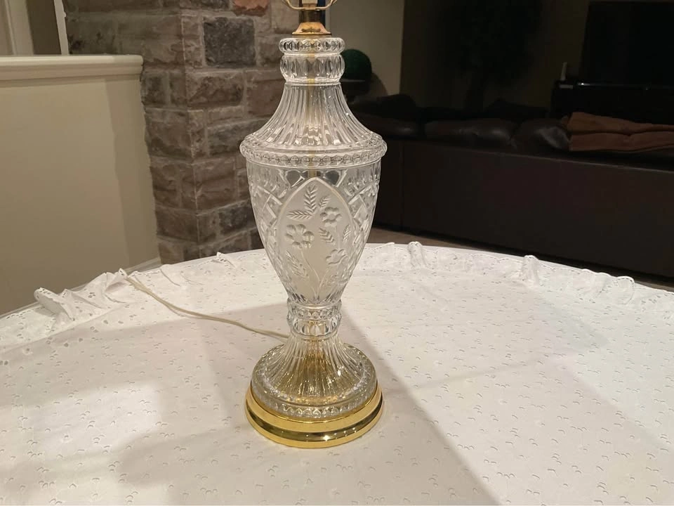 Table Lamp Crystal Traditional Elegance - photo 4