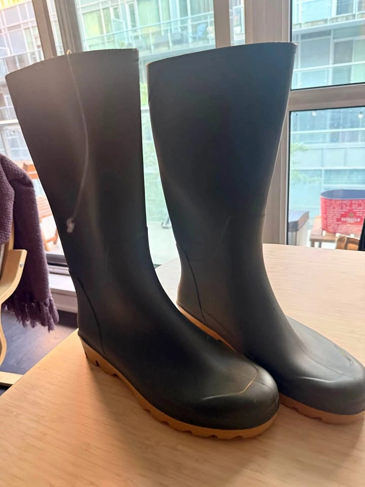 Solognac Men’s Waterproof Rain Boots - Land 100 Green