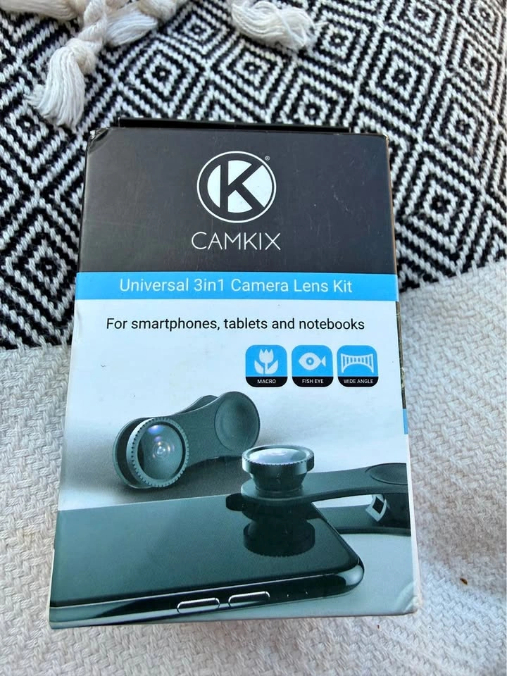 CamKix Universal 3-in-1 Camera Lens Kit