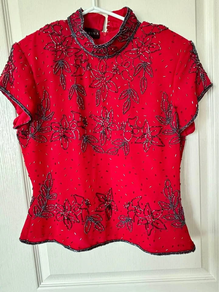 Beautiful sequin top