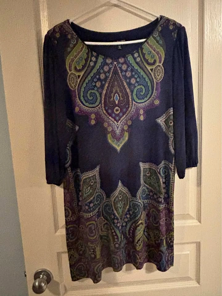 Boho mini dress good for maternity too