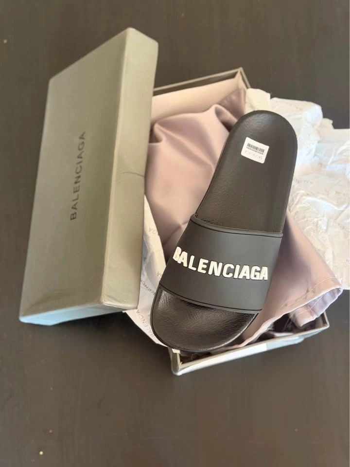 Balenciaga Slides Black with Box & Dust Bag - photo 3