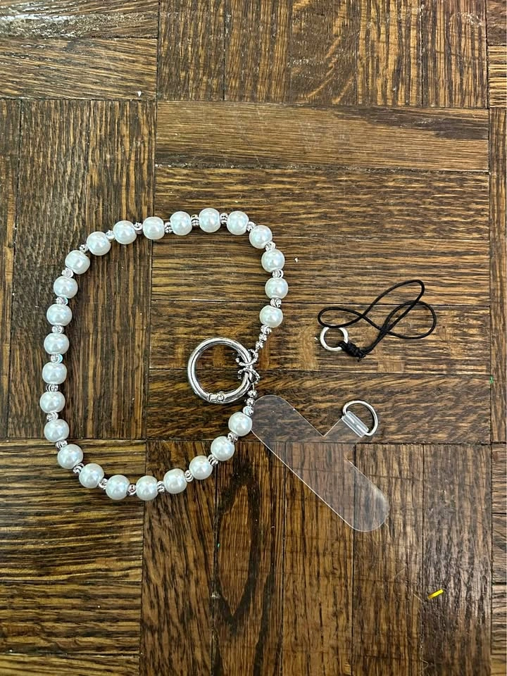 Phone Charm Strap with Tether Tab & Metal Buckle