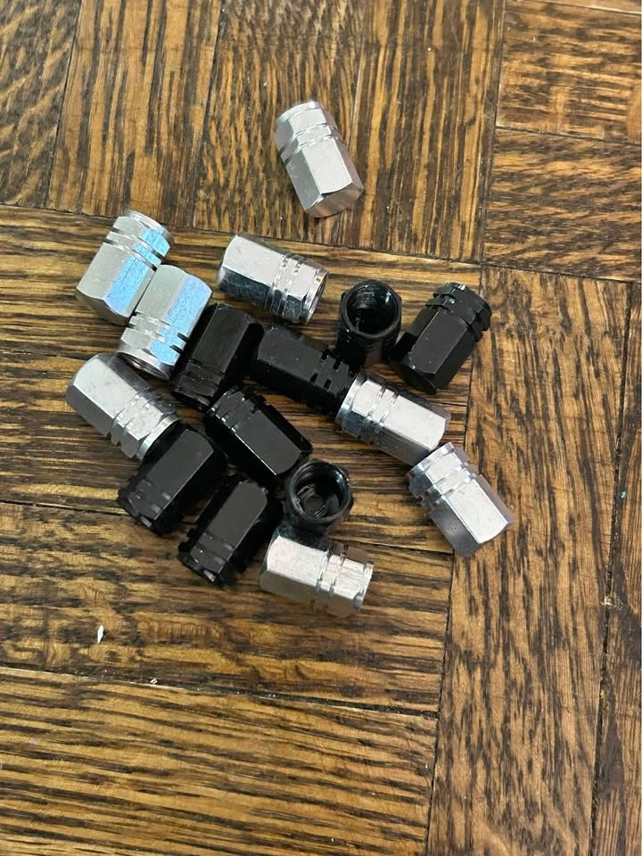 16 Tire Air Valve Caps Hexagon unknown size