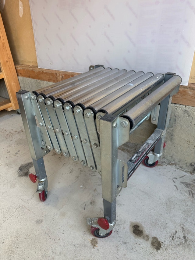 King Industrial Adjustable Extendable and Flexible Conveyor Roll - photo 2