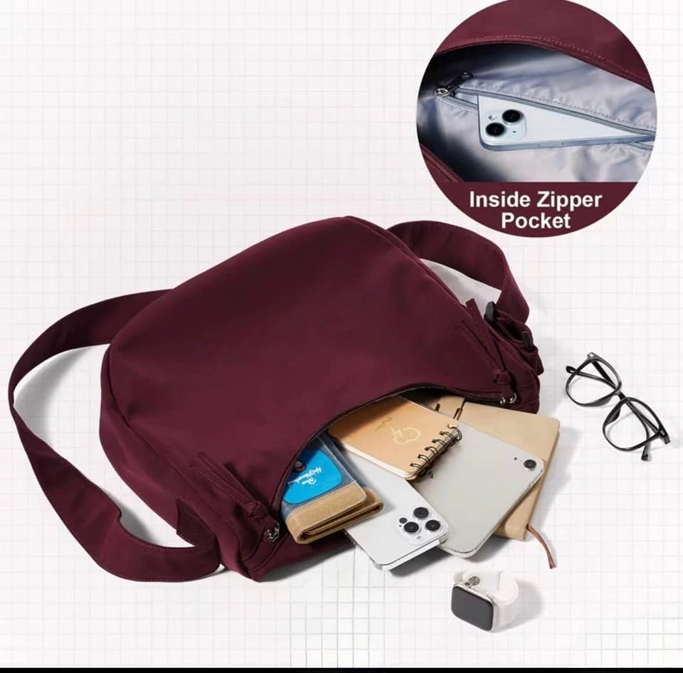 Casual Women’s Bag Burgundy - photo 2