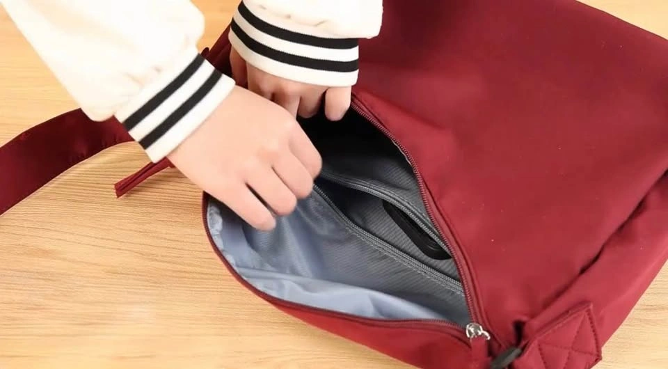Casual Women’s Bag Burgundy - photo 3