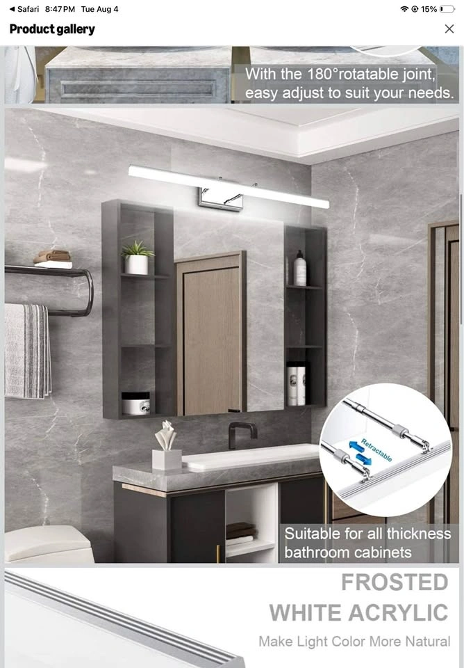 Aipsun LED Vanity Bathroom Light Fixture