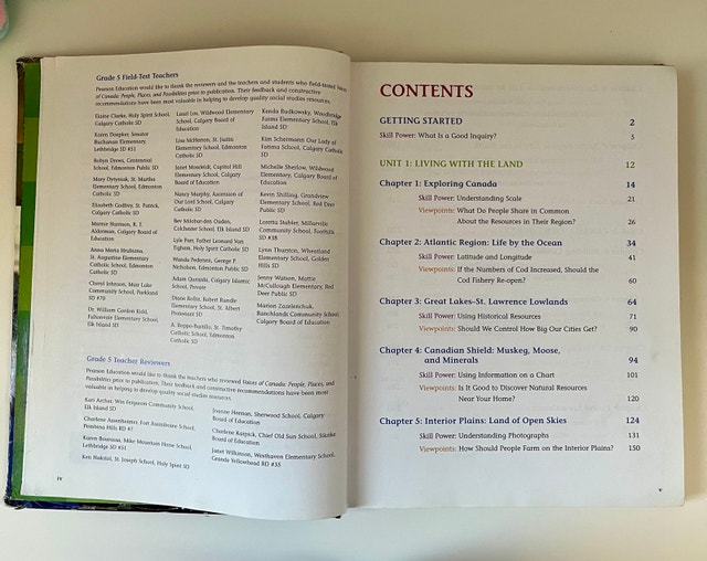 Voices of Canada Grade 5 Social Studies Textbook - photo 2