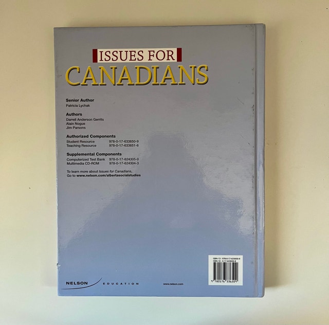 Issues for Canadians Grade 9 Social Studies Textbook - photo 4