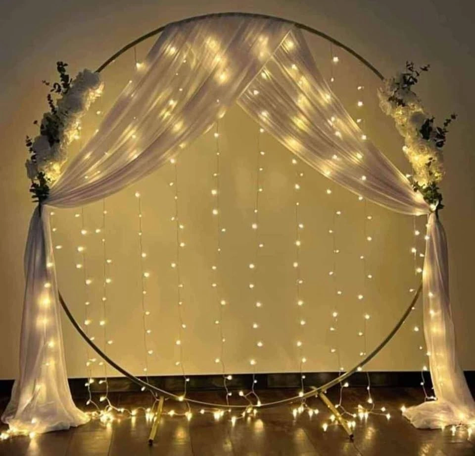 Baby shower/ first birthday decor- Oh baby LED sign and Backdrop - photo 5