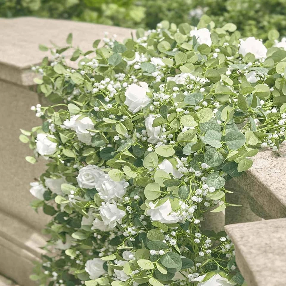 Eucalyptus Flower Garlands for Weddings and Events - photo 2
