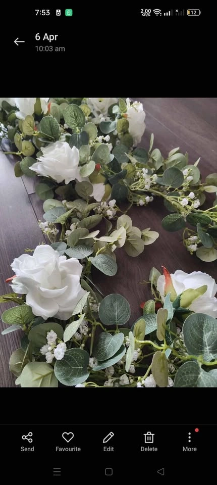 Eucalyptus Flower Garlands for Weddings and Events - photo 4